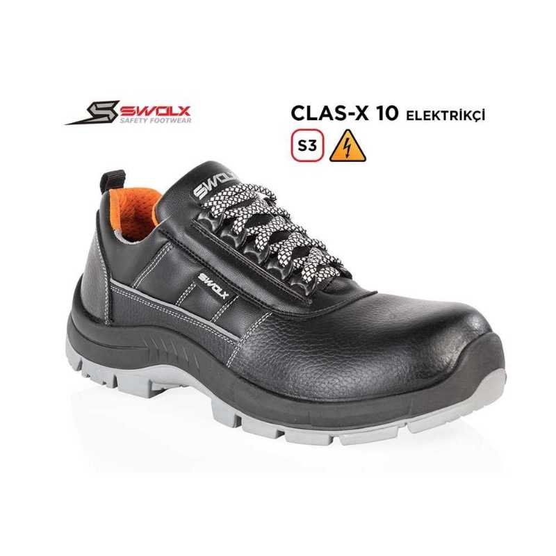 Swolx İş Ayakkabısı - Clas-X 10 S3 Elektrikçi - 42